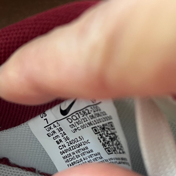 Nike Air Force 1 '07/40th ANV Metallic Gold DQ7582-100 Team Red - Picture 6 of 6